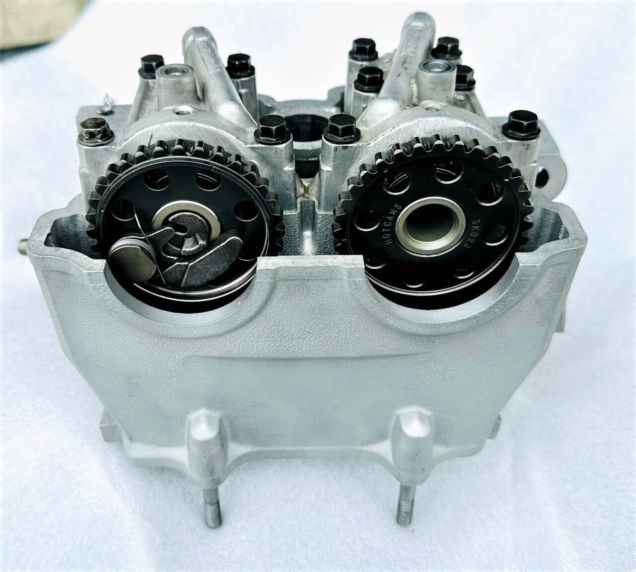 YFZ450 +1 Head 1mm Kibblewhite Valves Port Polish Stage 3 Hotcams Assembled Head