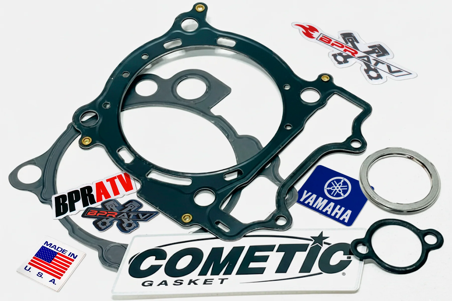 BPRATV YFZ450 YFZ 450 98mm Big Bore Top End Kit Wiseco Forged Piston MLS Gaskets - Image 14