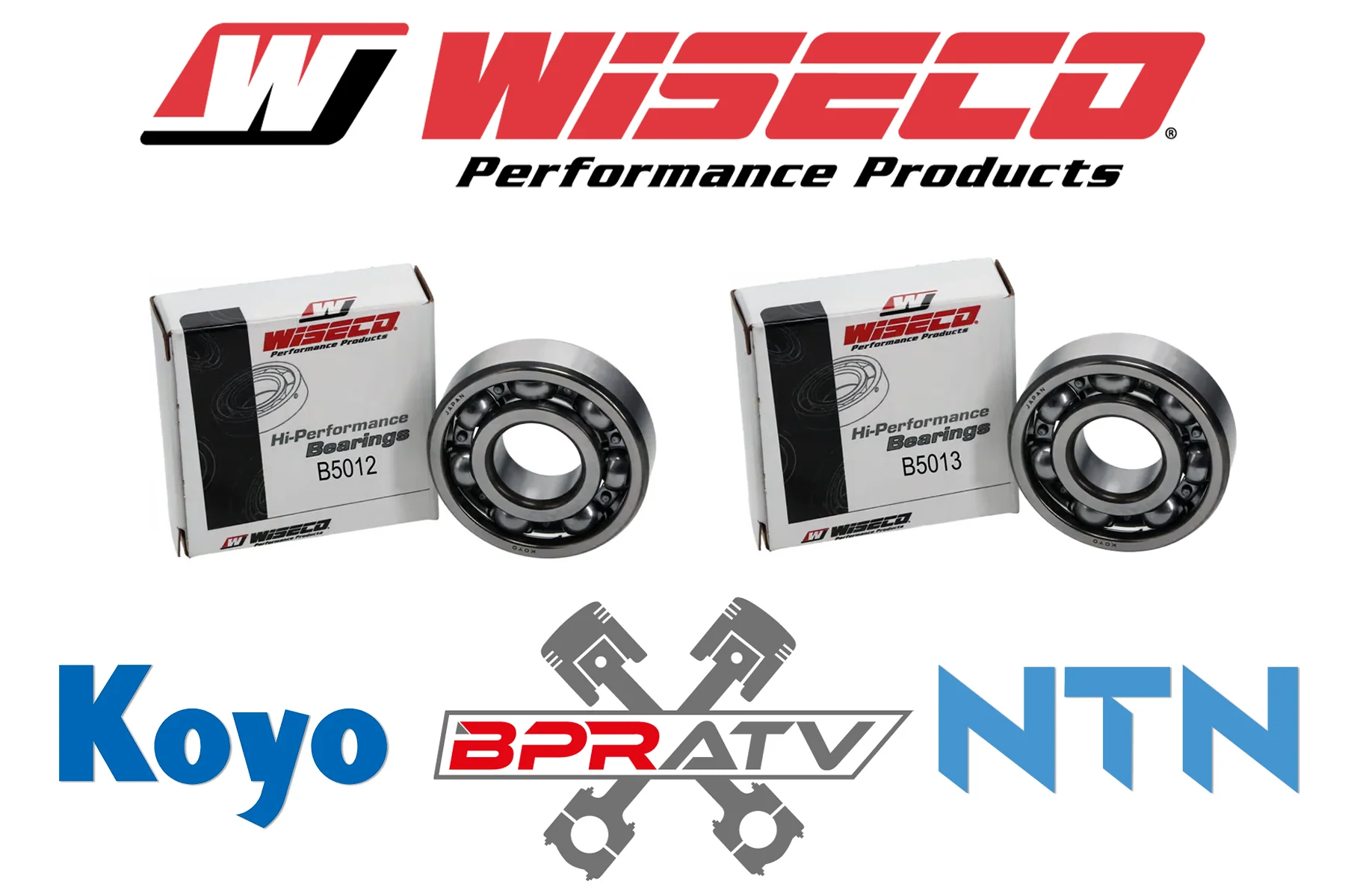 Complete Wiseco YFZ450 Engine Kit Crankshaft Top End Rebuild Gaskets Chain 04-13 - Image 12