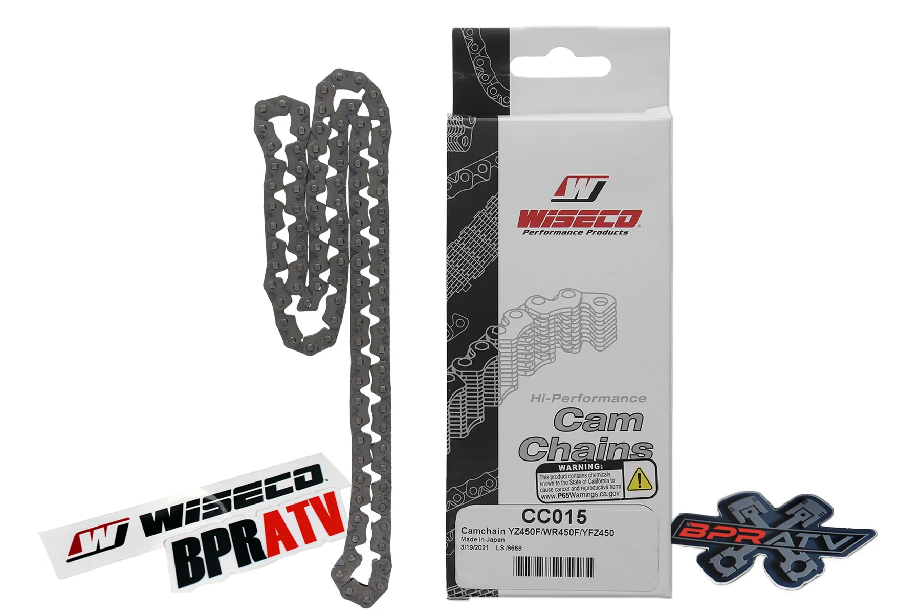 Complete Wiseco YFZ450 Engine Kit Crankshaft Top End Rebuild Gaskets Chain 04-13 - Image 13