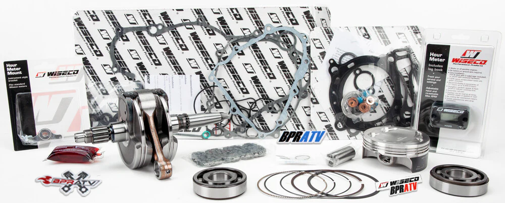 Complete Wiseco YFZ450 Engine Kit Crankshaft Top End Rebuild Gaskets Chain 04-13 - Image 4