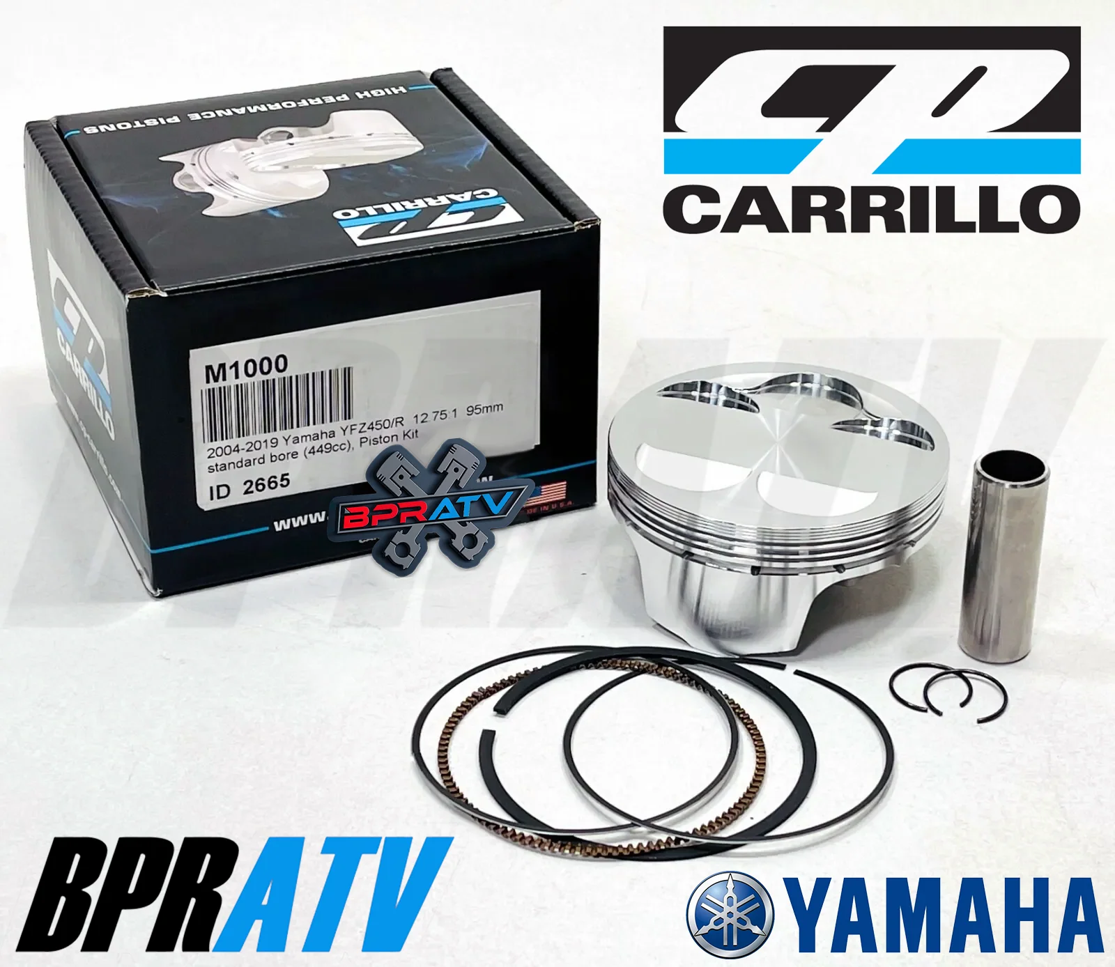 YFZ450 YFZ 450 Engine Rebuild Kit Wiseco Crank CP Carrillo Piston Cometic Gasket - Image 11