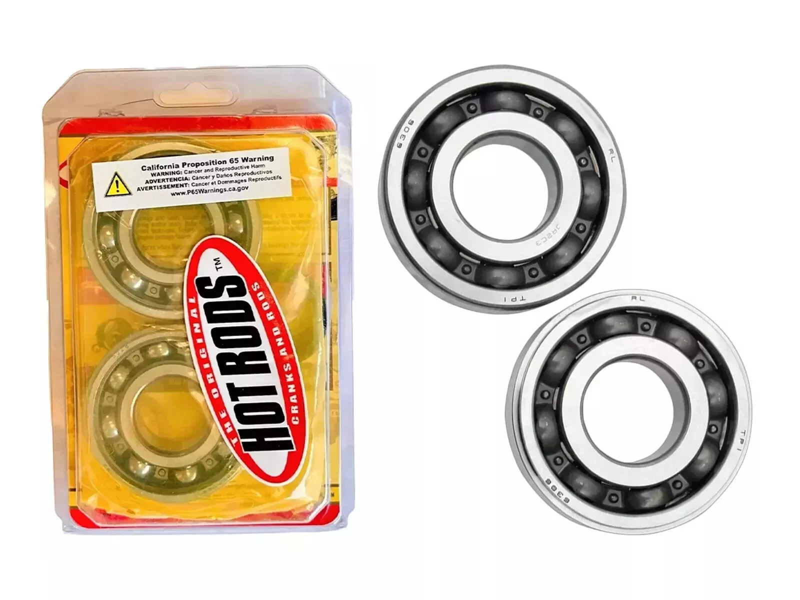 YFZ450 YFZ 450 Hot Rods Crank Bearings Hot Rods Crankshaft Main 93306-30633-00 - Image 3