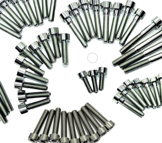YFZ450 Titanium Bolt Kit Crankcase Water Oil Pump Left Right Clutch Cover Bolts - Image 3