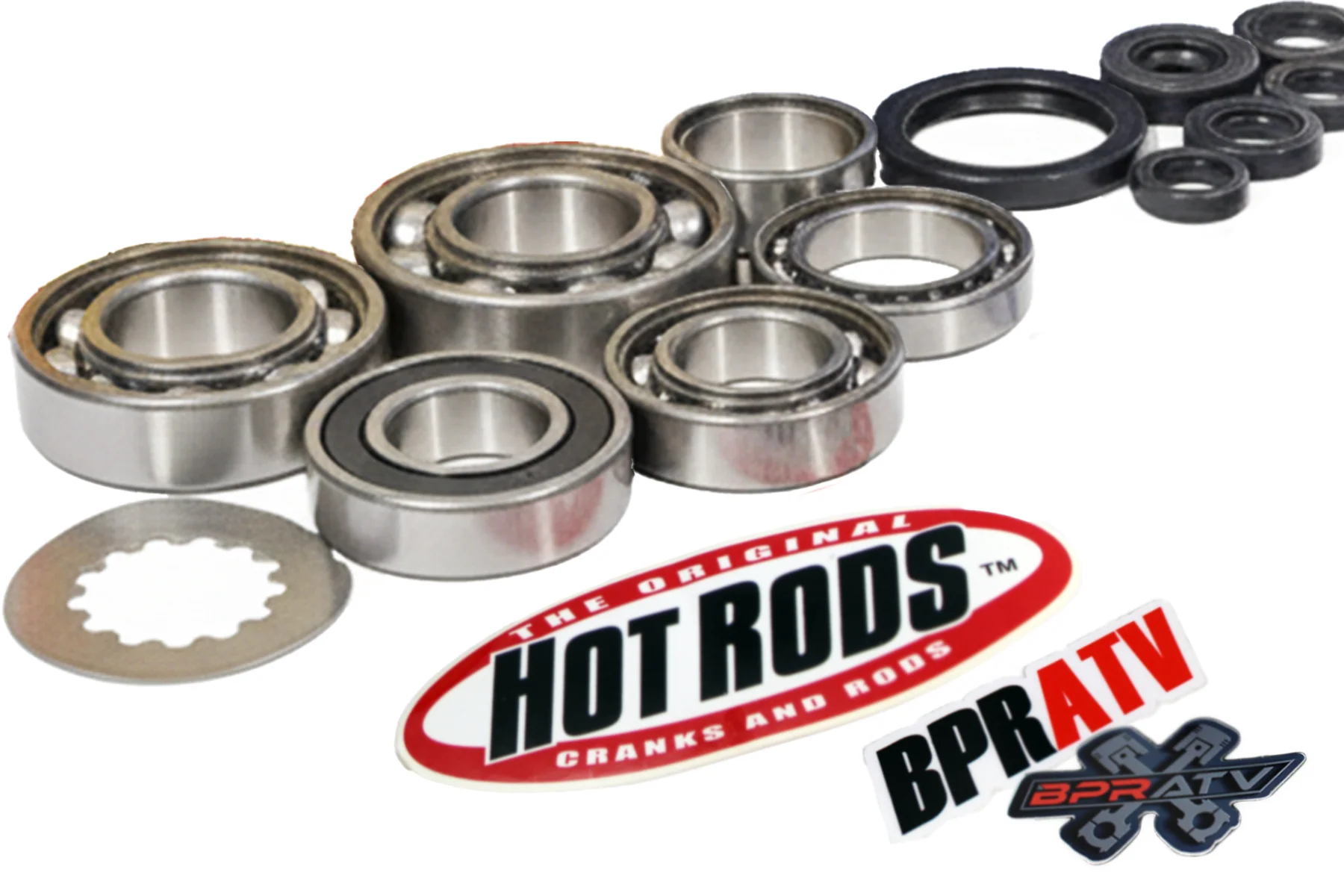 YFZ450 YFZ 450 Carb Model Hot Rods Trans Bearing & Engine Seal Kit TBK0067 04-13 - Image 7