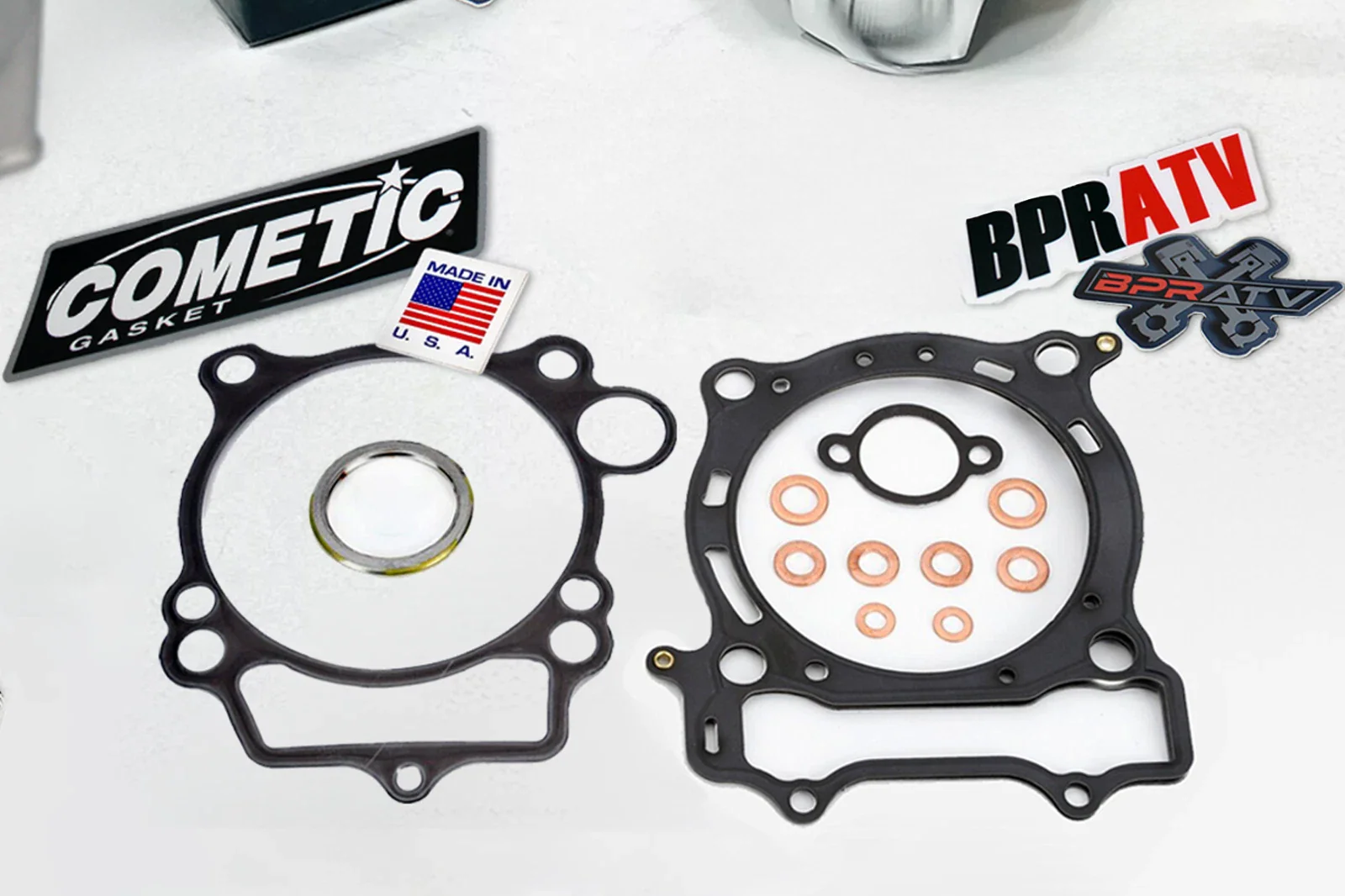 YFZ450 YFZ 450 98mm Big Bore Top End Head Gasket Kit Cometic Gaskets + Seals Set - Image 4