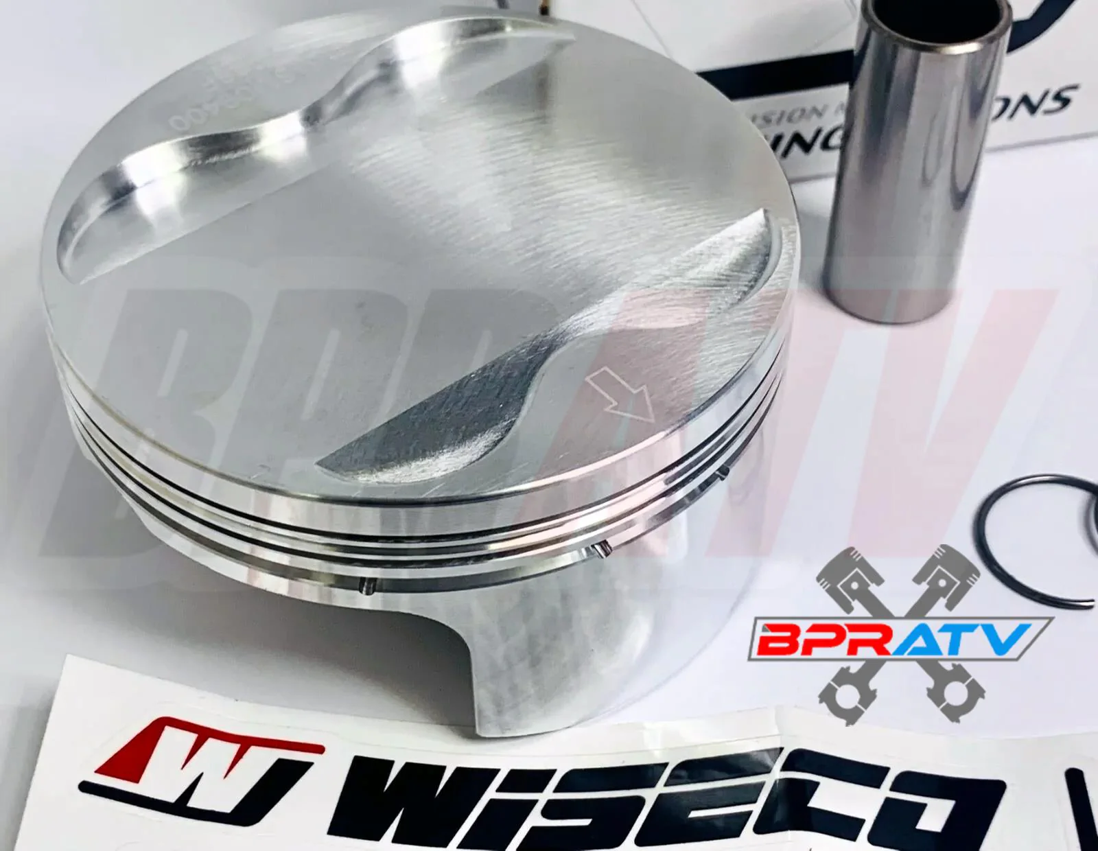 YFZ450 YFZ 450 98mm Piston +3 Big Bore Wiseco 480 Forged Cometic Top Gaskets Kit - Image 4