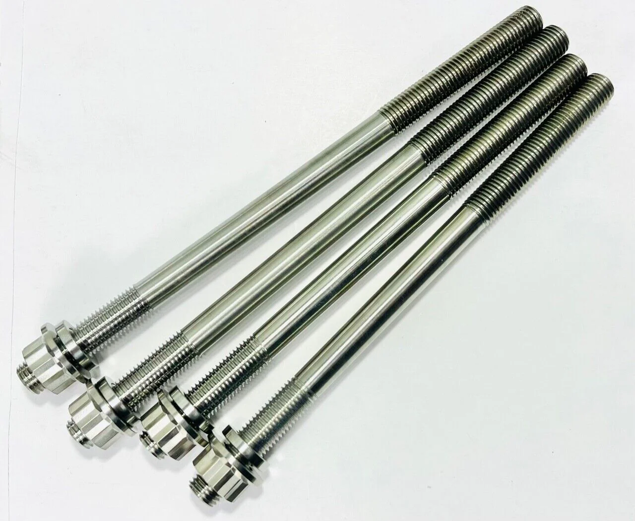 Best Yamaha YFZ450 YFZ 450 CARB Head Studs Titanium Cylinder Head Bolts Nut Kit