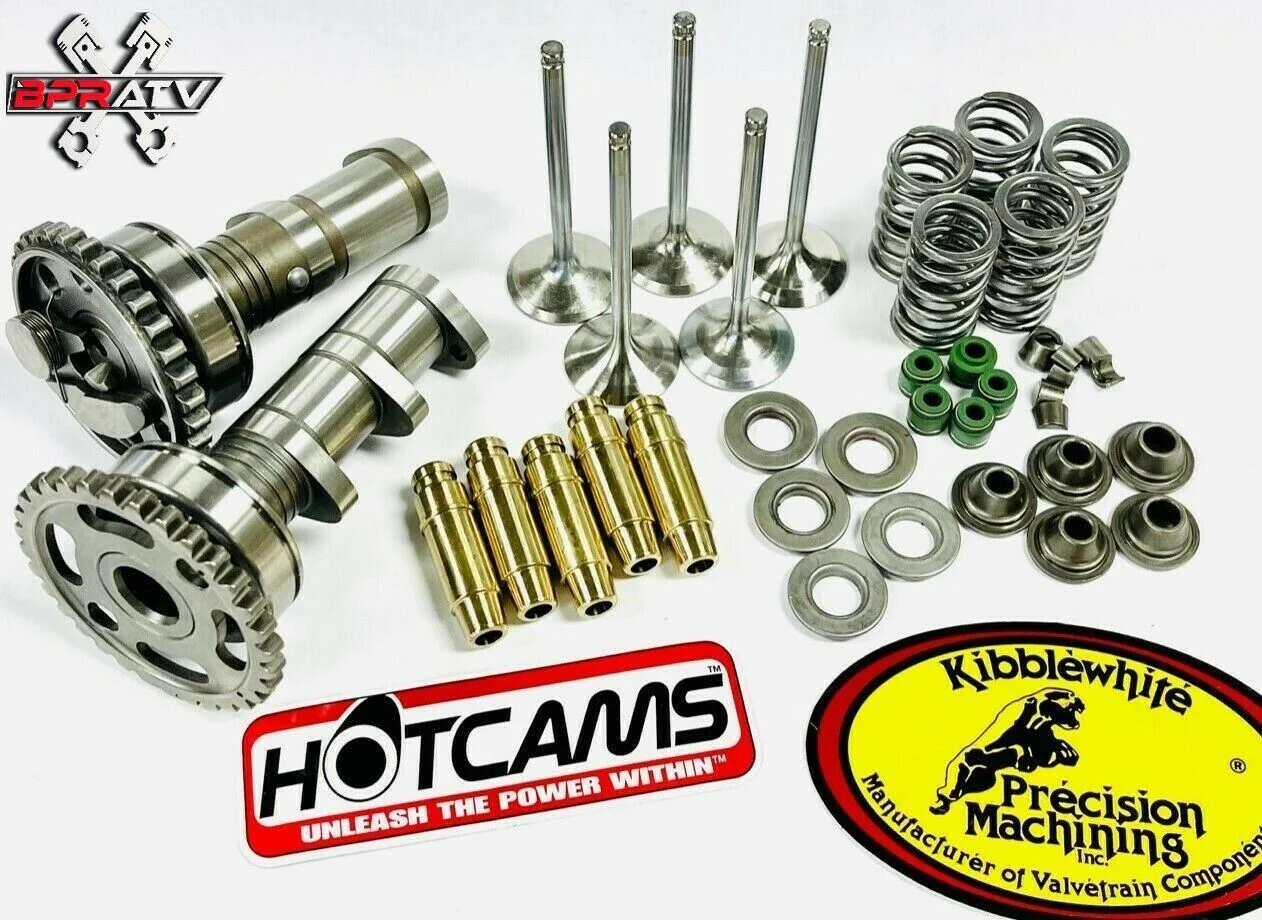 YFZ450 YFZ 450 Hot Cams Stage 3 Three Big Bore Kibblewhite Springs Head Rebuild