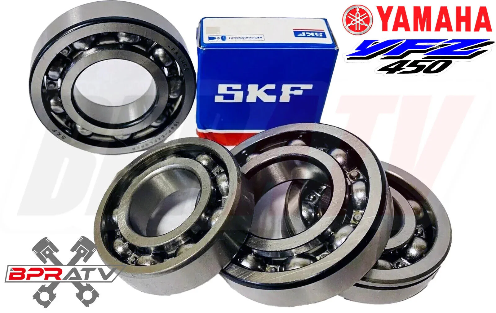 YFZ450 YFZ 450 Transmission Bearings Heavy Duty Complete Roller Bearings Kit Set - Image 3