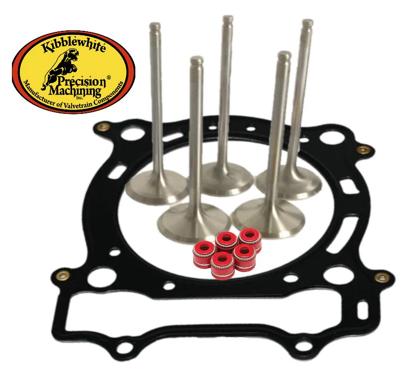 YFZ450 YFZ 450 Valves KPMI Stainless Steel Conversion Intake Exhaust Valve Kit - Image 15