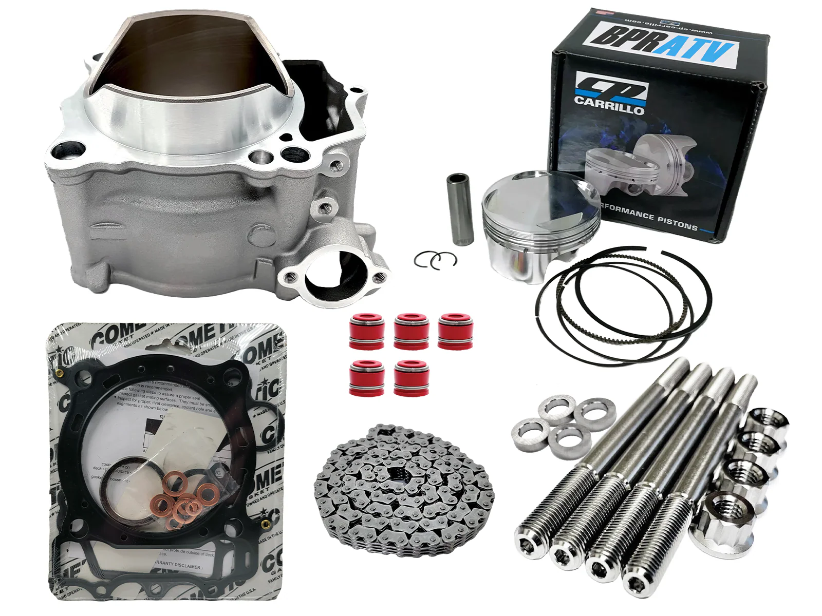 YFZ450R YFZ 450R 450X Big Bore Cylinder Complete Motor Engine Rebuild Kit 478 cc - Image 9