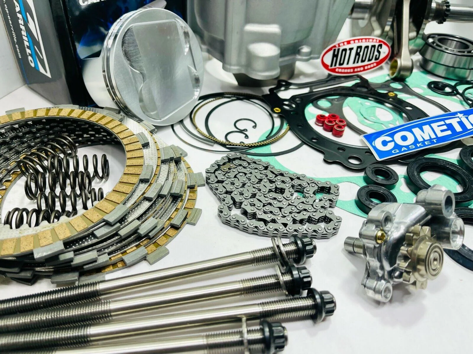 YFZ450R YFZ 450R 450X Crank Cases Case Complete Rebuilt Motor Engine Rebuild Kit - Image 5