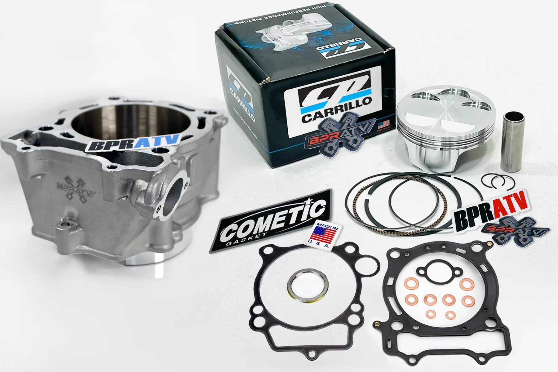YFZ450R YFZ 450R 98mm 98 478cc CP Cometic 12.5:1 Big Bore Top End Cylinder Kit - Image 17
