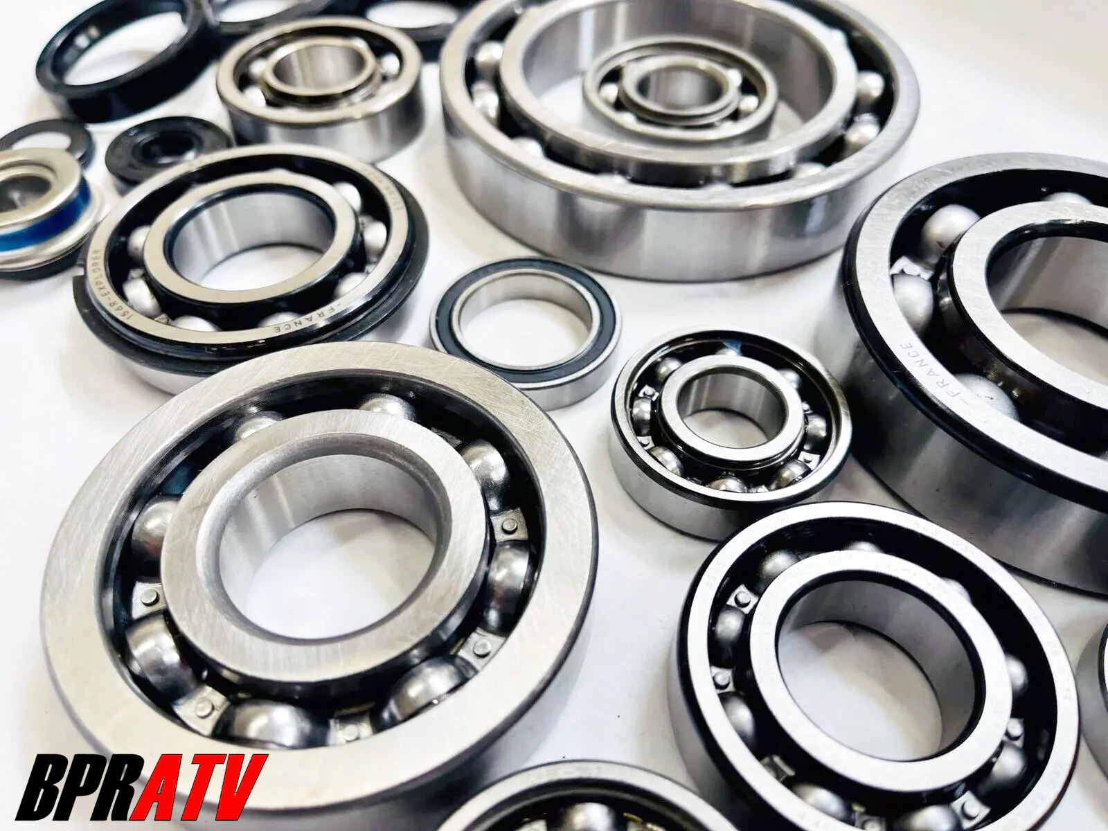 YFZ450R YFZ 450R Bearing Kit Complete Bottom End Motor Engine Bearings Seals Kit - Image 8