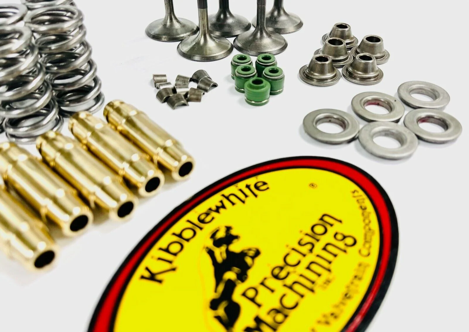 YFZ450R YFZ 450R Kibblewhite Valves Stainless Valve Spring & Guides Complete Kit - Image 2