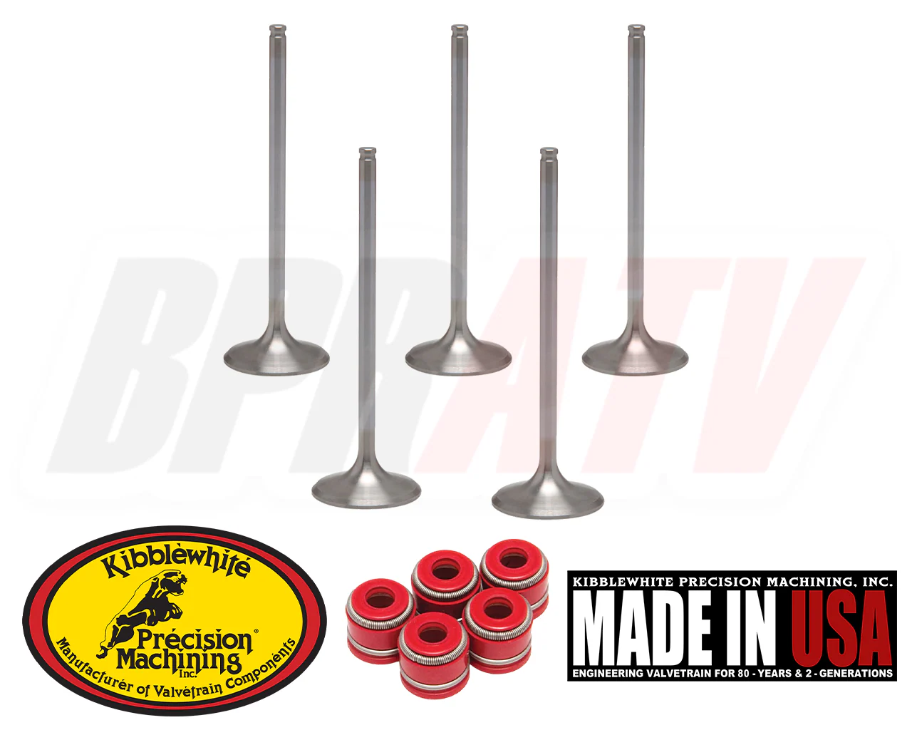 YFZ450X YFZ 450X OEM Replacement Kibblewhite Intake Exhaust Valves RED Seals Kit - Image 11