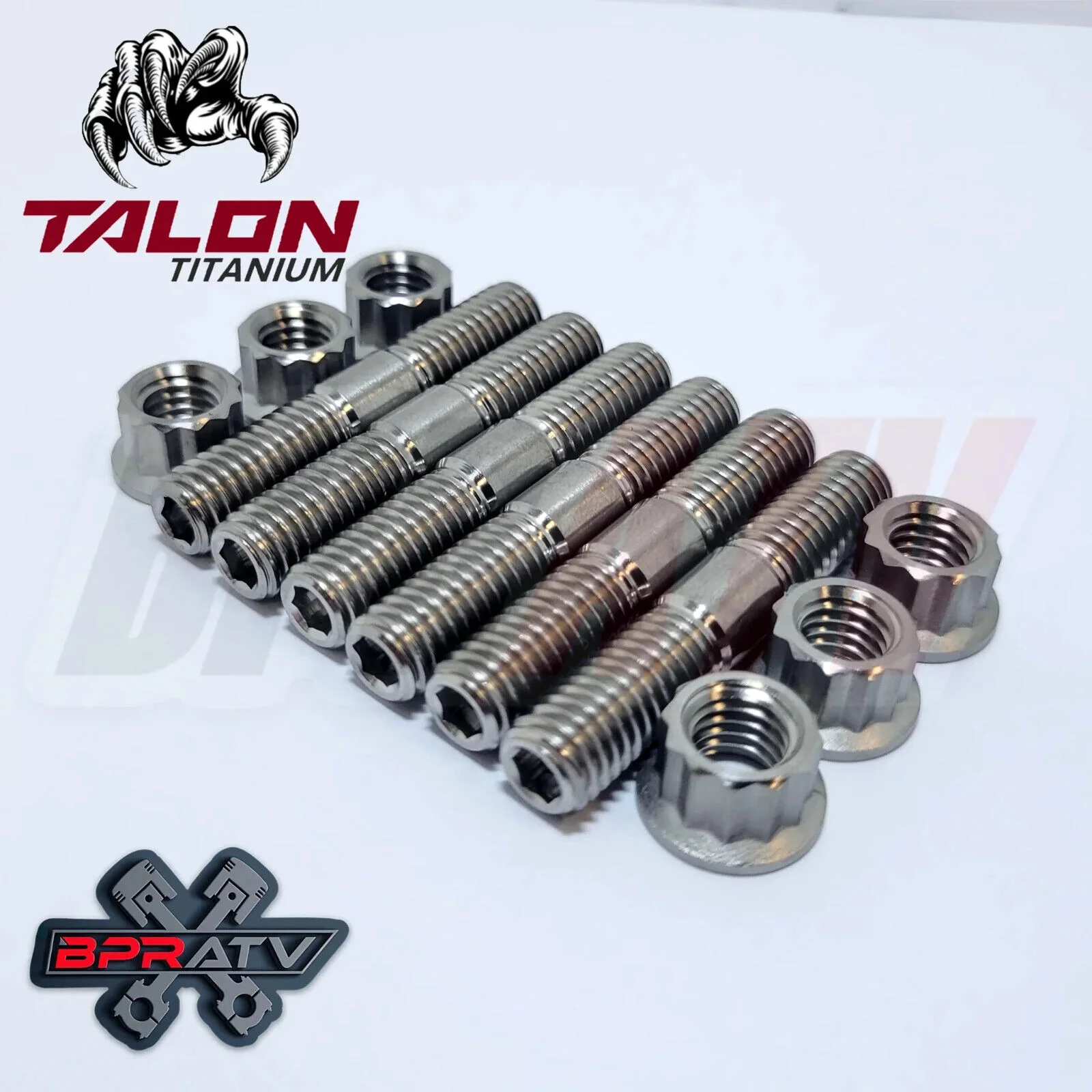 YXZ1000R EPS SS SE Ti Exhaust Studs Heavy Duty Titanium Head Pipe Stud Bolt Kit - Image 13