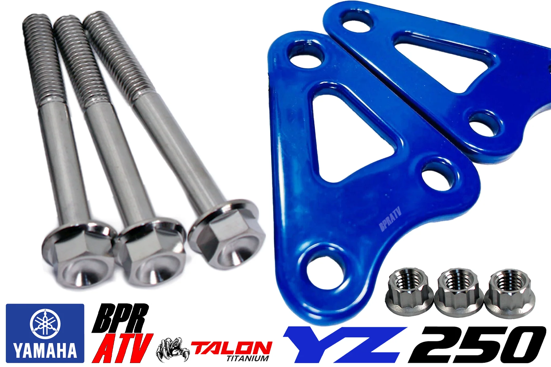YZ250 YZ 250 Motor Mount Billet CNC Heavy Duty Engine Mounting TITANIUM Bolt Kit - Image 2