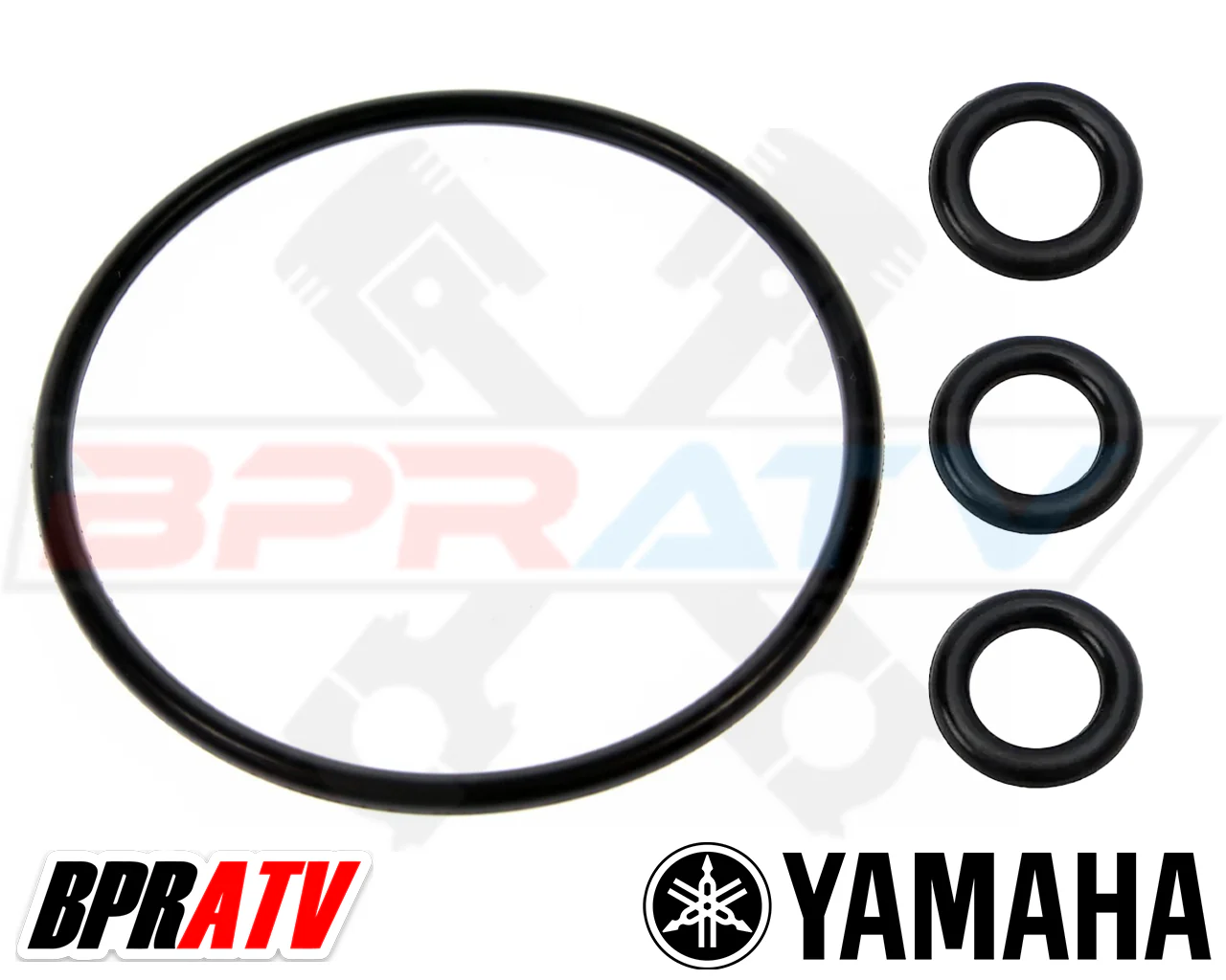 YZ450F Oil Filter Orings Crankcase Oil Filter Cover Large Small Oring O-ring Set - Image 12