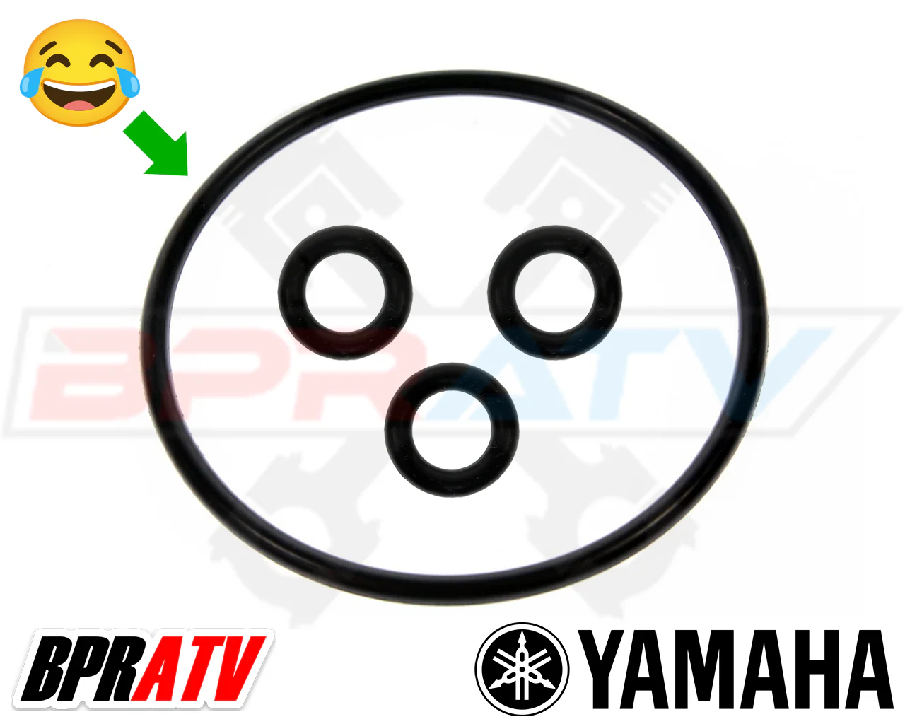 YZ450F Oil Filter Orings Crankcase Oil Filter Cover Large Small Oring O-ring Set - Image 14