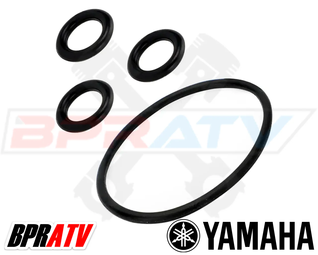 YZ450F Oil Filter Orings Crankcase Oil Filter Cover Large Small Oring O-ring Set - Image 6
