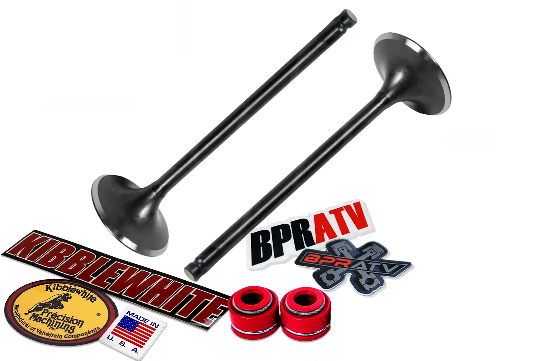 YZ450FX WR450F Kibblewhite Black Diamond Valves 2016-2021 OEM Standard Kit All 4 - Image 11